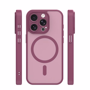 Mag Matt dėklas iPhone 15 Pro 6,1" kaštoninė