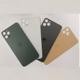 Galinis dangtelis skirtas iPhone 11 Pro / Matte Silver / (Bigger Hole) / HQ
