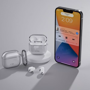 Tech-Protect FlexAir dėklas AirPods 4 - pilkas