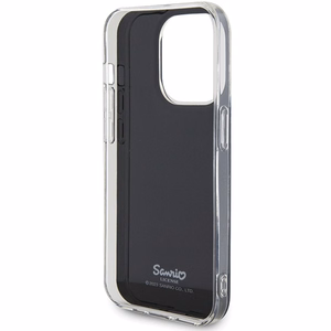 Hello Kitty IML katės veido dėklas telefonui iPhone 14 Pro - juodas