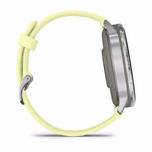 Išmanusis laikrodis Garmin Venu 4 45mm sidabrinis/citrinos