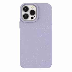 Dėklas telefonui Eco Case iPhone 14 Plus silikoninis biodegraduojantis dėklas - violetinis