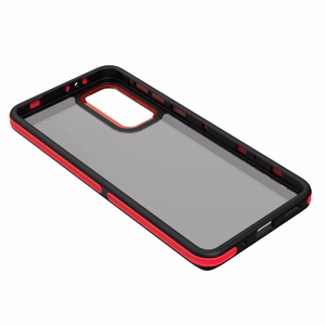 Crystal Black case for Samsung Galaxy M55 5G red