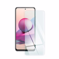 Apsauginis stiklas (m) - mėlynas (m) - XIAOMI Redmi Note 10s