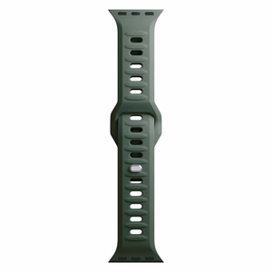 38/40/41/42 mm Dark Green (small) - 3mk Silicone Watch Strap for Apple