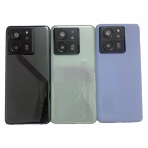 Galinis dangtelis suderinamas su Xiaomi 13T Pro (13T) juodas (su kameros objektyvu) OEM