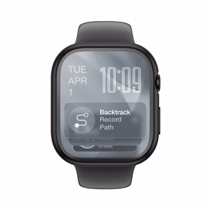 AmazingThing Radix grūdintas stiklas su dėklu Apple Watch Series 11 42mm - Juodas