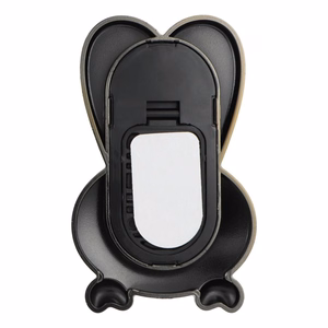 Lipnus telefono stovas RABBIT - juodas