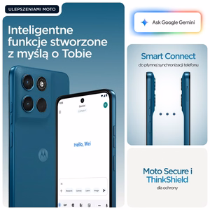 Motorola moto g57 power 17,1 cm (6.72") Dviguba SIM jungtis Android 16.0 5G C tipo USB 12 GB 256 GB 7000 mAh Mėlyna