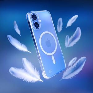 3mk Just20g MagDėklas iPhone 16 - skaidrus