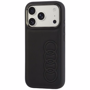 Audi TT sintetinės odos dėklas, skirtas iPhone 18 Pro / 17 Pro, suderinamas su MagSafe – juodas