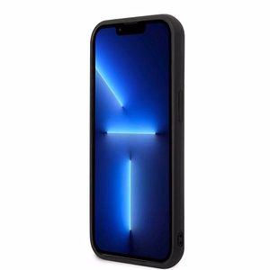 Karl Lagerfeld Ikonik Patch dėklas iPhone 13 Pro Max - juodas