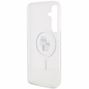 KARL LAGERFELD case for SAMSUNG S24 KLHMS24SHGKCNOT (MAGSAFE IML KC) transparent