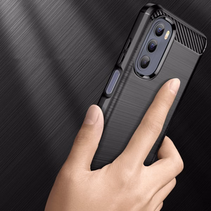 Anglies dėklas lankstus apvalkalas Motorola Moto G Stylus 2022 juodas