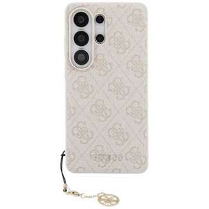 Guess Case for Samsung S26 Ultra GUHMS26LGF4GPI (PU 4G Classic Logo with Charm) Pink