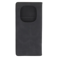 Smart Suede case for Xiaomi Redmi Note 14 Pro 5G (Global) / Redmi Note 14 Pro Plus 5G (Global) black