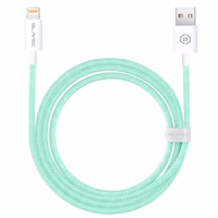 Blavec Kabelis Candy pintas - USB į Lightning - 2,4A 1 metras Apple CarPlay (CCA-UL24GN10) žalias