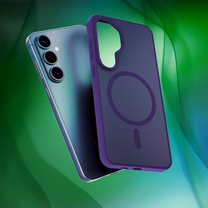 Samsung Galaxy S26+ - 3mk Smoke MagCase Purple