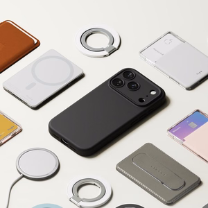 Ringke silikoninis magnetinis dėklas telefonui iPhone 17 Pro Max - juodas