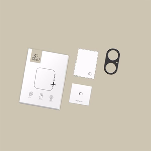 Tech-Protect Camalloy Fit+ dėklas telefonui iPhone 17 - juodas