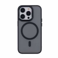 Frozen Magnetinis dėklas telefonui iPhone 12 / 12 Pro 6,1" juodas