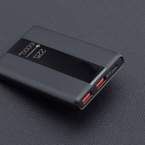 Išorinė baterija Forcell F-Energy Energo P10K2 QC3.0 PD 3A 22,5W 10000 mAh juoda