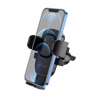 Borofone Automobilinis laikiklis BH69 ventiliacijos angos tvirtinimas juodas