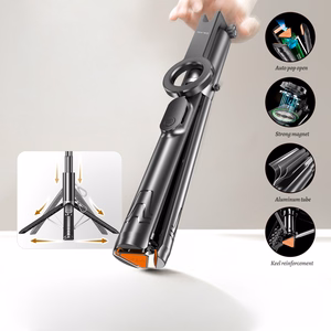 Blavec Selfie Stick Aluminium Fusion P-12 Magsafe Auto pop штатив + пульт дистанционного управления 1,60 м (SSFP12-MTRAPB160) черный