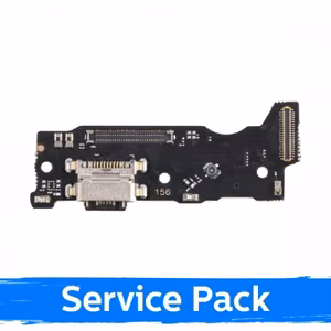 Įkrovimo jungtis suderinama su Xiaomi Redmi Note 10 Pro su lankstu / Plata (Service Pack)