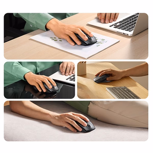 Ugreen Wireless Ergonomic Optical Mouse - Black