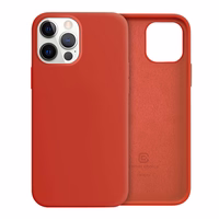 Crong Color Cover - iPhone 12 Pro Max dėklas (raudonas)