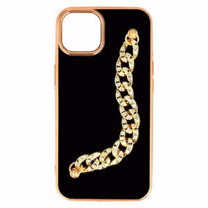 Madingas dėklas telefonui Iphone 14 Plus dizainas 4 juoda