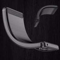 Dėklas telefonui (m) Carbon Case skirtas Realme 9 Pro - juodas (m)