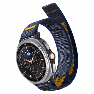 SPIGEN ATHLEX AIR dirželis SAMSUNG GALAXY WATCH 8 / CLASSIC (40 / 44 / 46 MM) ACTIVE tamsiai mėlynas