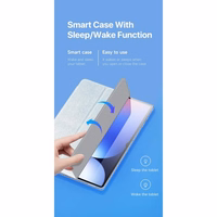 Dėklas Dux Ducis "Unid" skirtas Apple iPad Air 13 (2025) / Air 13 (2024) / iPad Pro 12.9 (2018 / 2020 / 2021 / 2022) rožinis