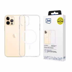 "3mk Armor Magcase" dėklas "iPhone 12 Pro Max" - Skaidrus