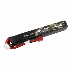 „Gens Ace“ 25C 1500 mAh 3S1P 11,1 V „Airsoft“ ginklo LiPo baterija su T tipo jungtimi