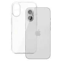 Dėklas telefonui Iphone 16 2 mm - skaidrus