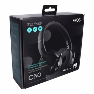 Juodos belaidės ausinės Sennheiser Epos C50