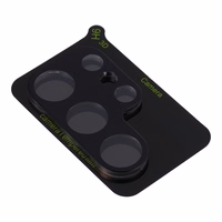 5D pilno klijavimo kameros grūdintas stiklas – Samsung Galaxy S25 Ultra juodas