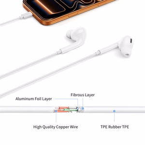 Tech-Protect Ultraboost Core G3 laidinės ausinės su 3.5 mm jungtimi – baltos