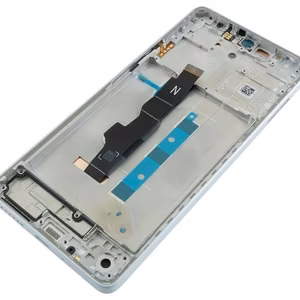 LCD ekranas Xiaomi Redmi Note 13 5G su lietimui jautriu ekranu su rėmu Ocean Teal originalus (service pack)