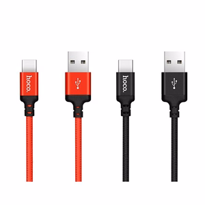 Kabelis USB A į USB C Hoco 2A 2 m X14 juodas