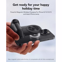 VEGER išorinė baterija 5000 mAh suderinama su MagSafe PD QC3.0 20W Tourist (W0569) juoda