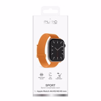 "Puro" sportinis dirželis "Apple Watch" 44/45/46/49 mm - Oranžinis