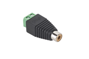 RCA socket with quick connector