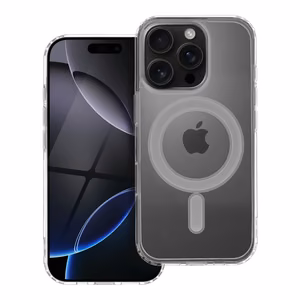 Чехол для iPhone 16 PRO Clear Mag Cover (STR) совместимый с MagSafe прозрачный