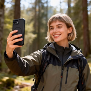 Tech-Protect MagRack MagSafe Dėklas for iPhone 16E / 17E - juodas