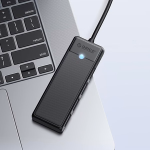 Orico PAPW4A-C3 USB Hub 4-port 4x USB-A 3.0 0.15 m - black
