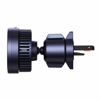 Baseus MagPro automobilinis laikiklis su 15W Qi2.0 indukciniu įkrovikliu (juodas)